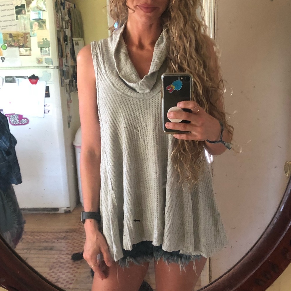 Free people thermal shirt NWT